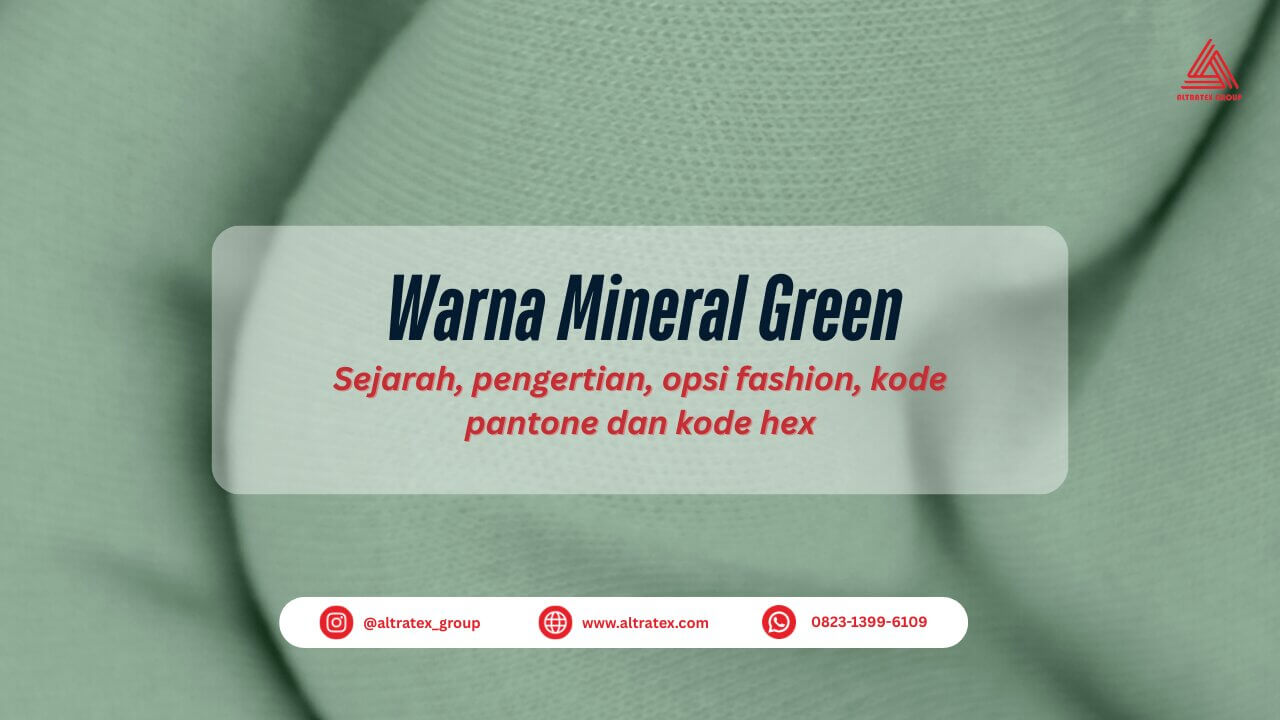 Mineral Green: Warna Hijau Sage Modern yang Menenangkan dan Elegan